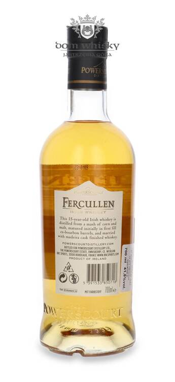 Fercullen 15-letni Irish Whiskey / 41,5%/ 0,7l	 