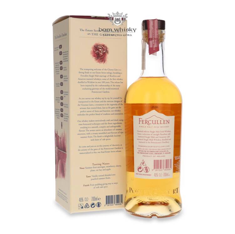 Fercullen Single Malt Irish Whiskey Amarone Cask Influence, Italian Gardens /46%/ 0,7l	
