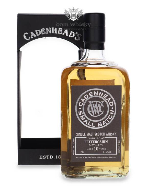 Fettercairn 10-letni, Cadenhead Collection / 57,3%/ 0,7l