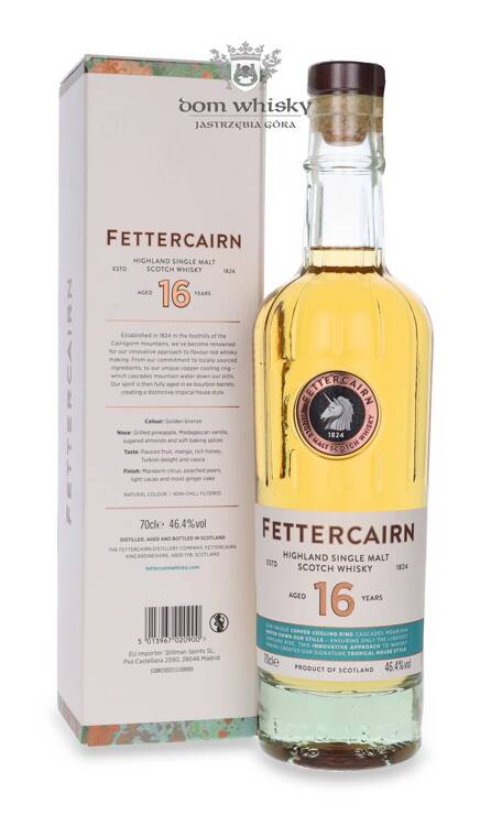 Fettercairn 16-letni / 46,4%/ 0,7l