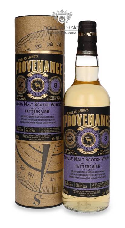 Fettercairn 8-letni (D.2012, B.2021) Provenance / 46%/ 0,7l