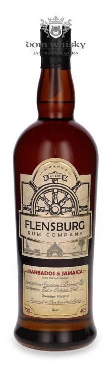 Flensburg Barbados & Jamaica Rum / 40% / 0,7l