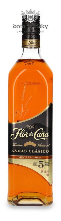 Flor De Cana 5-letnia Anejo Clasico Rum (American marekt) / 40% / 0,75l