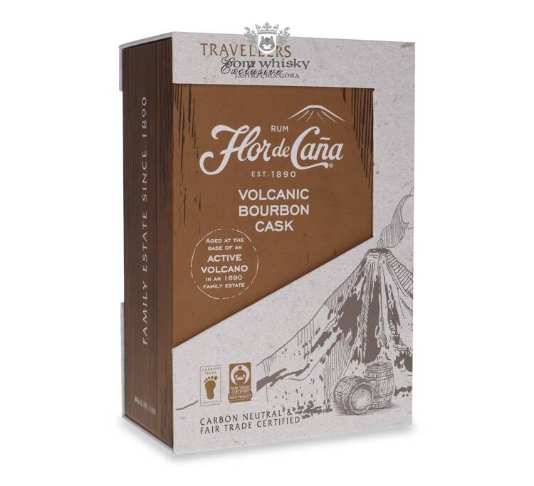 Flor de Cana Volcanic Bourbon Cask Rum (Nicaragua) / 40% / 1,0l