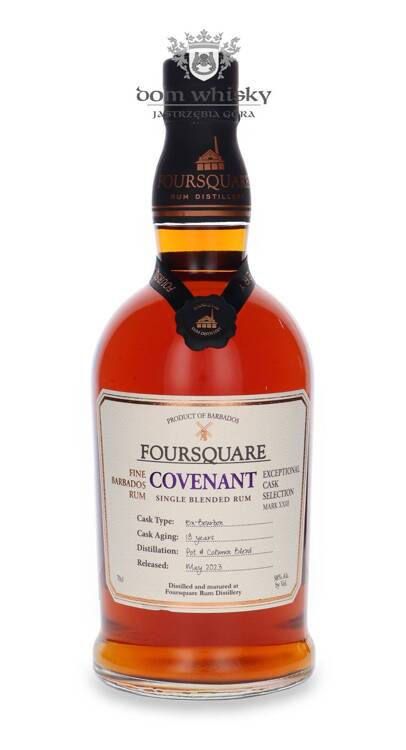 Foursquare Covenant, Fine Barbados Rum 18-letni / 58% / 0,7l