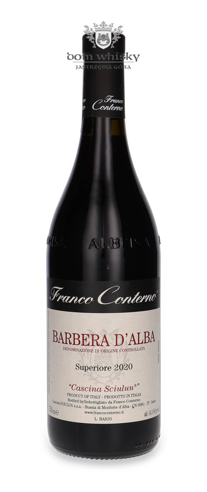 Franco Conterno Barbera d'Alba Superiore Cascina Sciulun 2020 /14,5%/ 0,75l