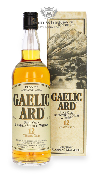 Gaelic Ard 12-letni Blended Scotch Whisky / 43% / 0,7l