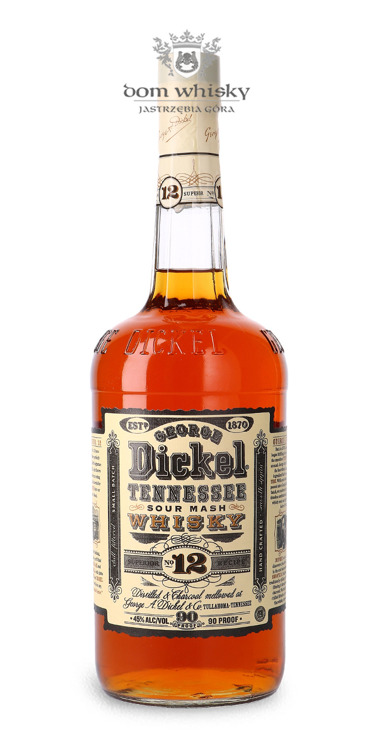 George Dickel Tennessee Whisky Superior Nº12 Brand / 45%/ 1,0l    