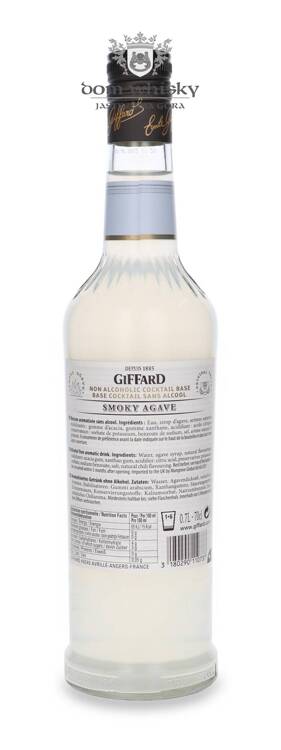 Giffard Smoky Agave Alkohol Free / 0,0% / 0,7l