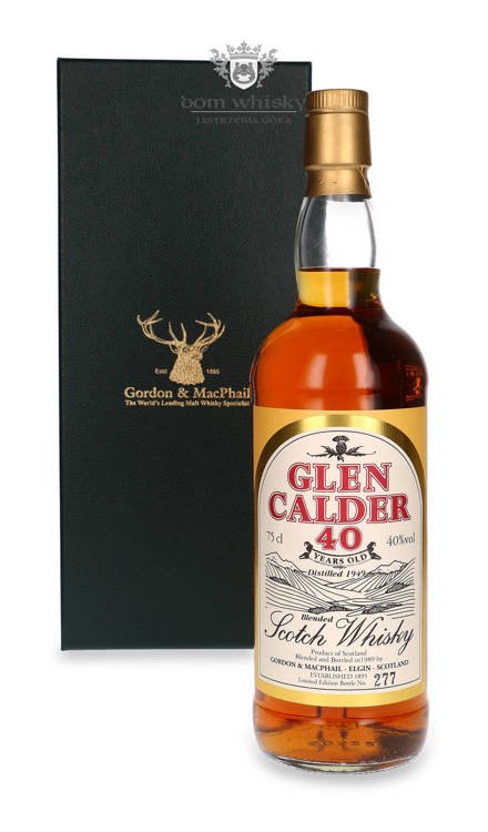 Glen Calder 40-letni (D.1949 B.1989) Gordon & MacPhail / 40% / 0,75l