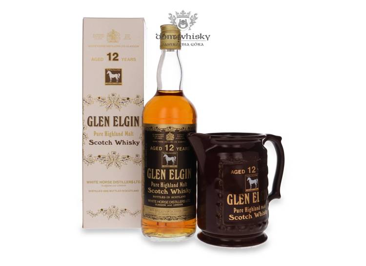 Glen Elgin 12-letni With Water Jug (Bottled 1980s) / 43%/ 0,75l