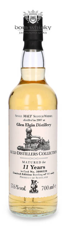 Glen Elgin 2007, 11-letni Jack Wiebers Auld Distillers Collection / 57,6%/ 0,7l	