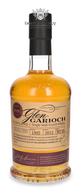 Glen Garioch 1995 (Bottled 2012) Batch No. 10 Bourbon Barrels (Brak opakowania) /55,3%/0,7l