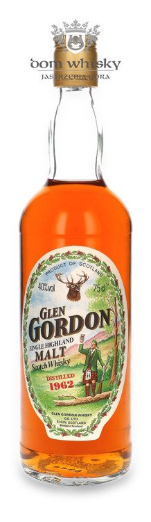 Glen Gordon 1962 Scotch Whisky / 40% / 0,75l