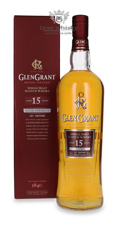 Glen Grant 15-letni Batch Strength 1st Edition / 50% / 1,0l