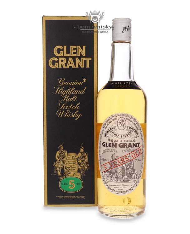 Glen Grant 1968, 5-letni / 43%/ 0,75l