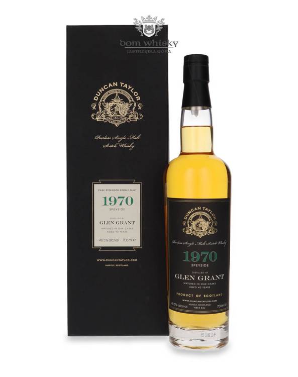 Glen Grant 40-letni (D.1970, B.2011) Duncan Taylor Peerless / 48,5% / 0,7l