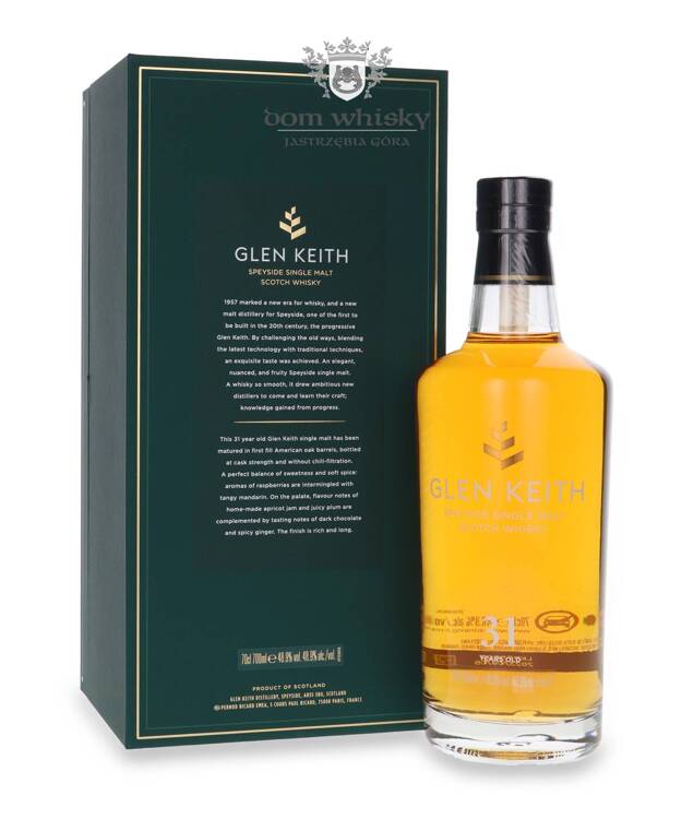 Glen Keith 31-letni Secret Speyside Collection / 48,9% 0,7l