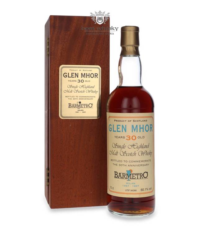 Glen Mhor 30-letni (D.1967, B.1997) 30th Anniversary Barmetro / 60,1% / 0,7l