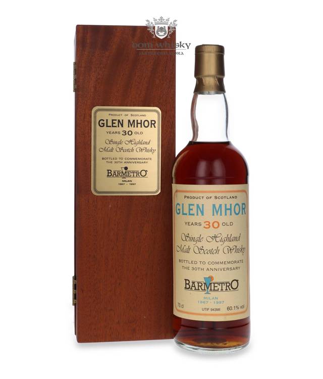 Glen Mhor 30-letni (D.1967, B.1997) 30th Anniversary Barmetro / 60,1% / 0,7l