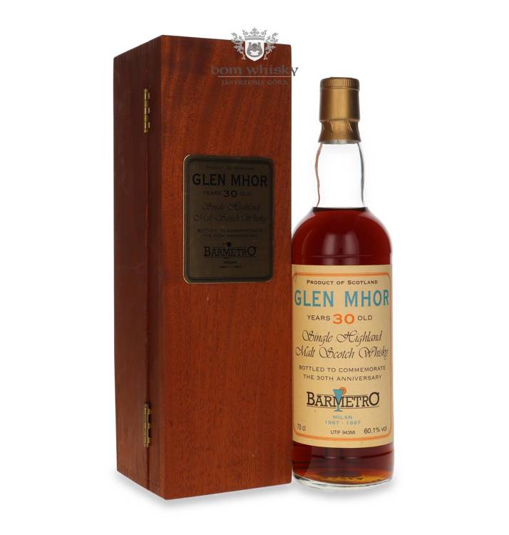 Glen Mhor 30-letni (D.1967, B.1997) 30th Anniversary Barmetro / 60,1% / 0,7l