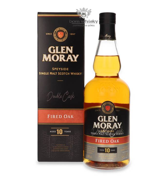 Glen Moray 10-letni Fired Oak / 40% / 0,7l