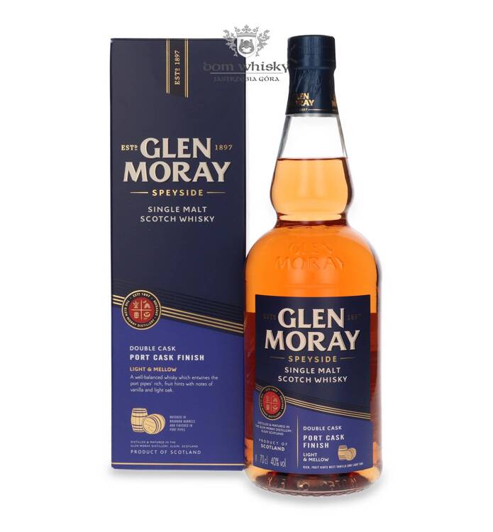 Glen Moray Double Cask Port Cask Finish / 40% / 0,7l