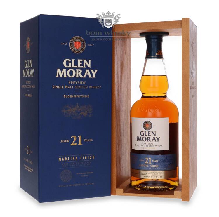 Glen Moray Elgin 21-letni Madeira Finish/ 46,8%/ 0,7l		