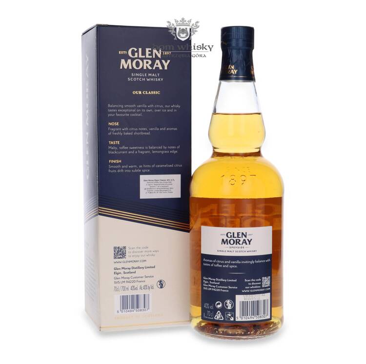 Glen Moray Elgin Classic / 40% / 0,7l