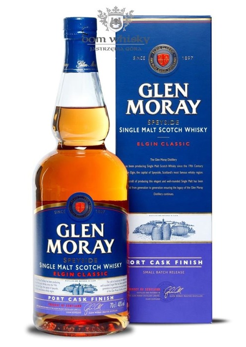 Glen Moray Elgin Classic Port Cask Finish / 40% / 0,7l