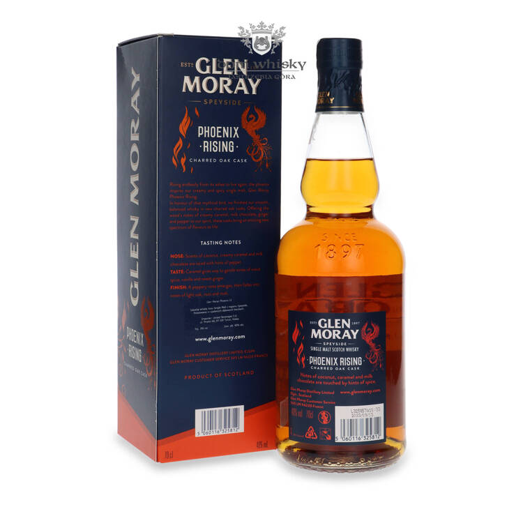 Glen Moray Phoenix Rising Charred Oak Cask / 40% / 0,7l