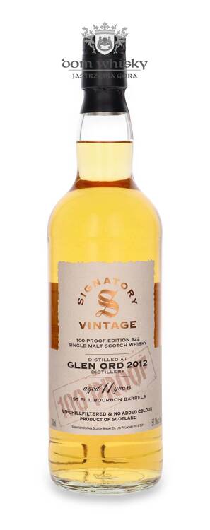 Glen Ord 11-letni 100 PROOF Edition # 22 Signatory Vintage / 57,1%/ 0,7l 