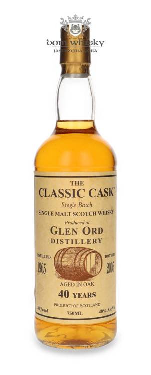 Glen Ord 40-letni (D.1965, B.2005) The Classic Cask / 40% / 0,75l	