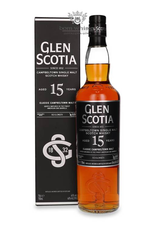 Glen Scotia 15-letnia (2022 Release) /46%/ 0,7l