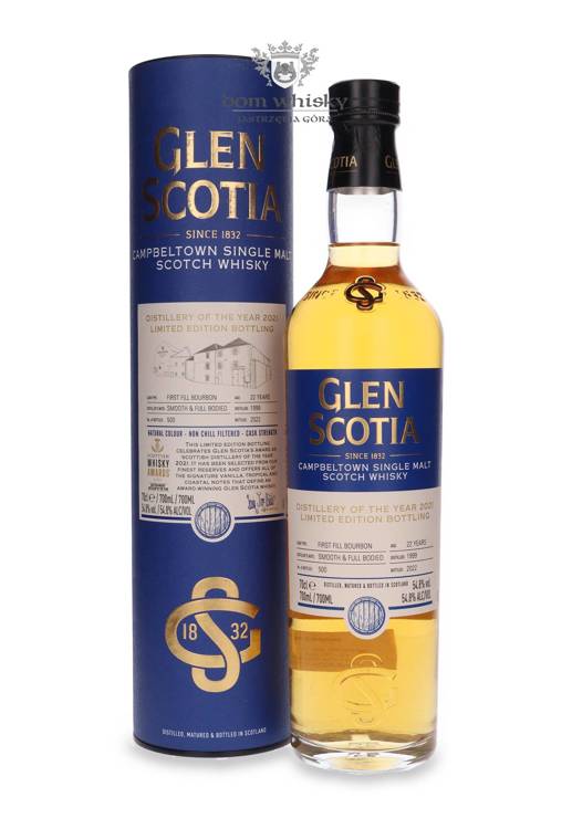 Glen Scotia 22-letnia (D.1999, B.2022) Limited Release / 54,8% / 0,7l