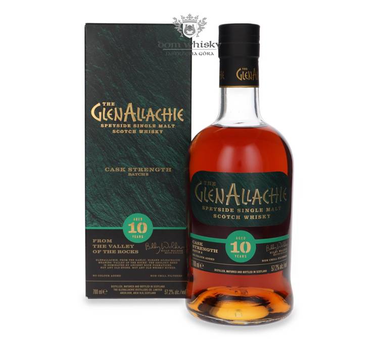 Glenallachie 10-letni Cask Strength Batch 8 / 57,2% / 0,7l