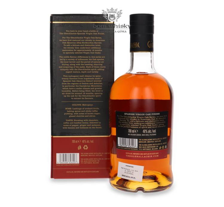 Glenallachie 10-letni Virgin Oak Casks / 48% / 0,7l