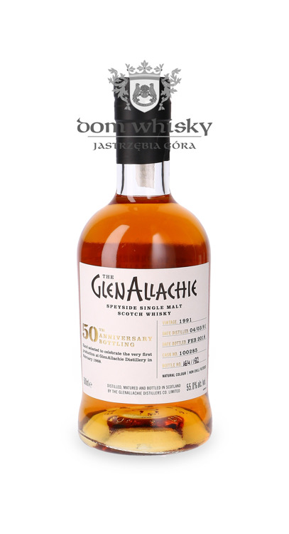 Glenallachie 1991 (Bottled 2018) 50th Anniversary / 55% / 0,5l