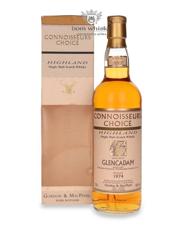 Glencadam 1974 (Bottled 2007) Connoisseurs Choice /43%/ 0,7l