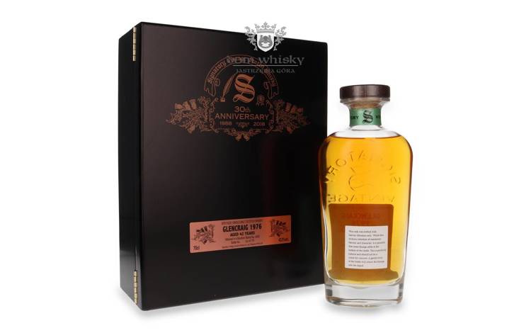 Glencraig 42-letni (D.1976, B.2018) Signatory Vintage 30th Anniversary / 42% / 0,7l