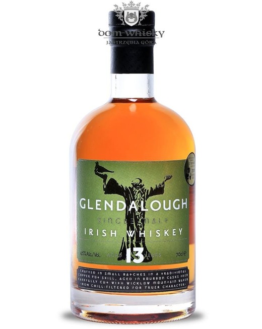 Glendalough Single Malt 13-letni  /bez opakowania/ 46% / 0,7l