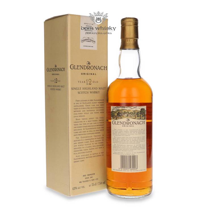 Glendronach Original 12-letni (Bottled 1980s) / 43%/ 0,75l