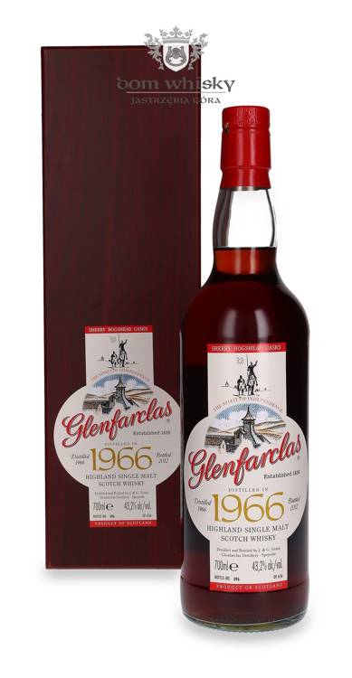 Glenfarclas 1966 (Bottled 2012) Sherry Hogshead Casks / 43,2% / 0,7l