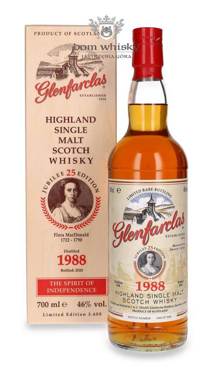 Glenfarclas 1988 (Bottled 2020) Flora MacDonald / 46% / 0,7l