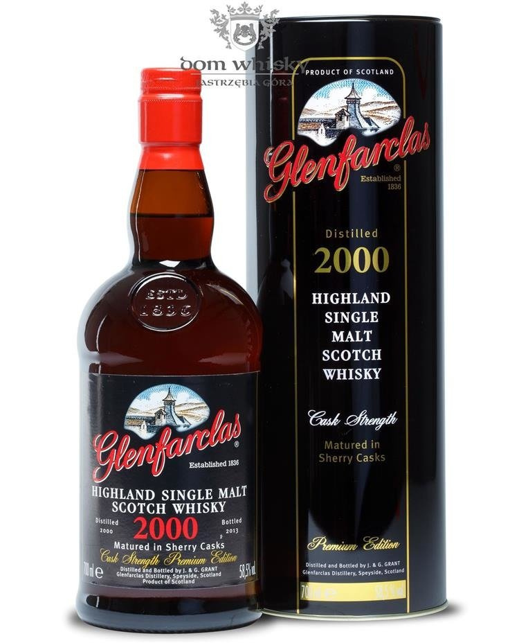 Glenfarclas 2000 (B.2013) Cask Strength,Sherry Casks /58,5%/ 0,7