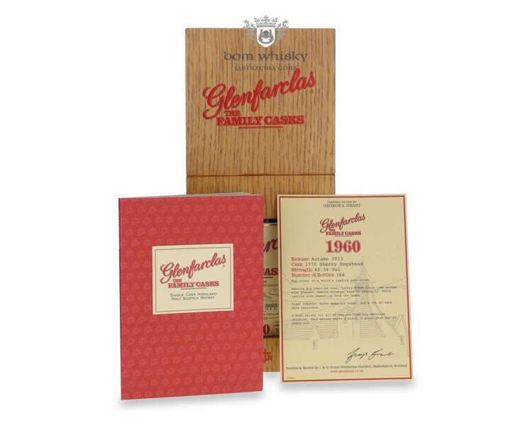 Glenfarclas The Family Casks 1960 (Bottled 2013) / 42,3% / 0,7l