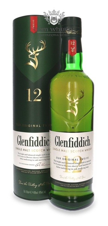 Glenfiddich 12-letni / 40% / 0,7l