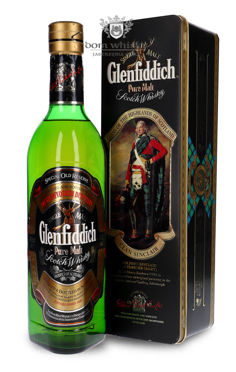 Glenfiddich Pure Malt, Clan Sinclair / 43% / 0,7l