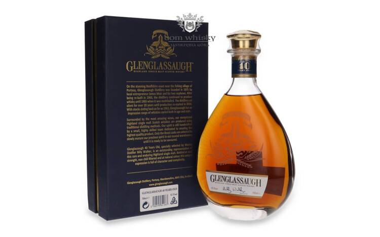 Glenglassaugh 40-letni (Bottled 2013) / 42,5% / 0,7l
