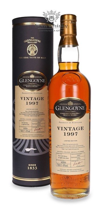 Glengoyne 1997 Vintage (Bottled 2010) / 43% / 0,7l